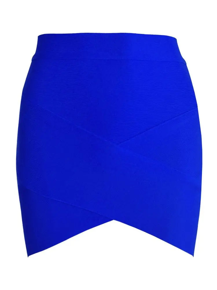 BEAUKEY 2024 New Skirts Stretchy Sheath Sexy Women Mini Skirts Elastic Slim Tight Pencil Club Party Hot Pink Rose Skirts