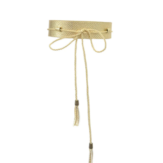 Women’s Wide Cummerbund Faux Leather Waist Belt | Women’s Braided Tassel Belt | Women’s Wide Tassel Junior Waist Belt