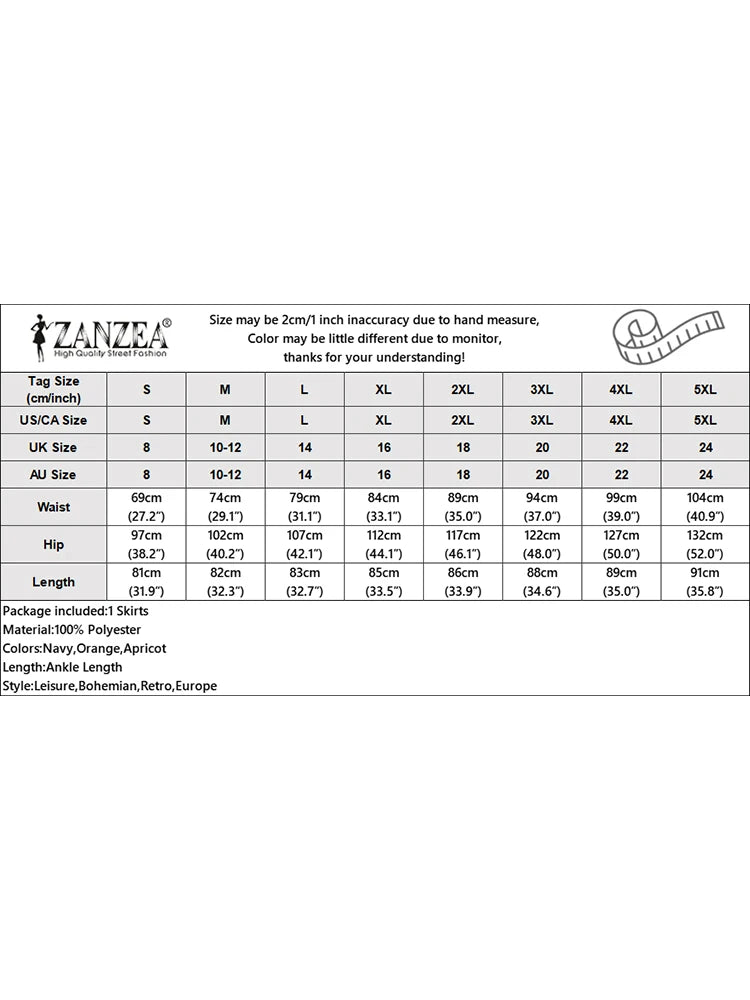Elegant Office Skirts ZANZEA Women High Waist Patchwork Jupe 2025 Autumn Midi Skirt Robe Elegant A-line OL Work Faldas Saia