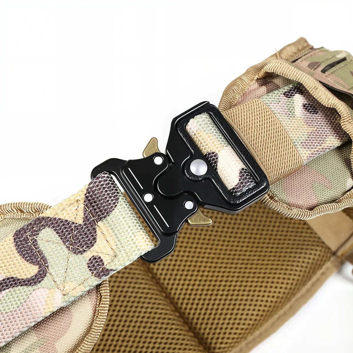 Lightweight Camouflage Tactical Waist Seal Full Set Military Fan Equipment Personalized Weaving Belt Men's Fashion Accessories
