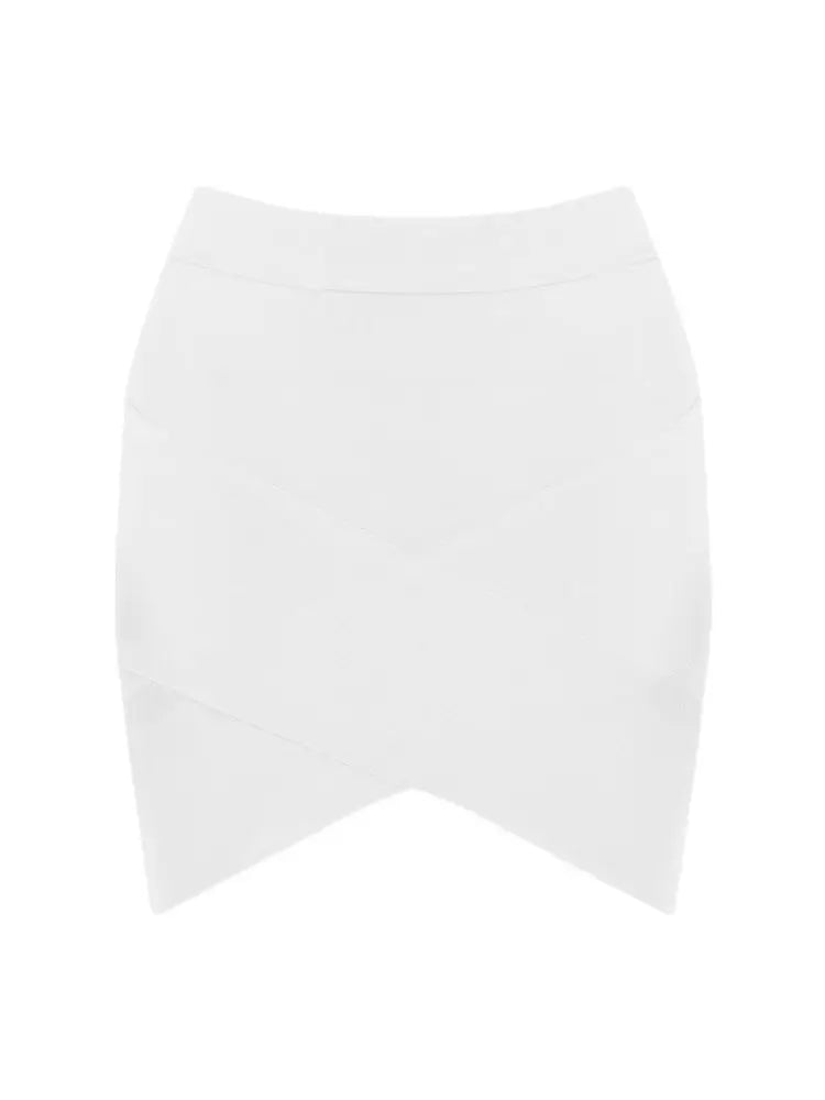 BEAUKEY 2024 New Skirts Stretchy Sheath Sexy Women Mini Skirts Elastic Slim Tight Pencil Club Party Hot Pink Rose Skirts