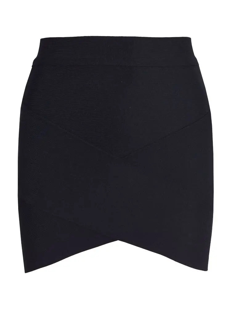 BEAUKEY 2024 New Skirts Stretchy Sheath Sexy Women Mini Skirts Elastic Slim Tight Pencil Club Party Hot Pink Rose Skirts