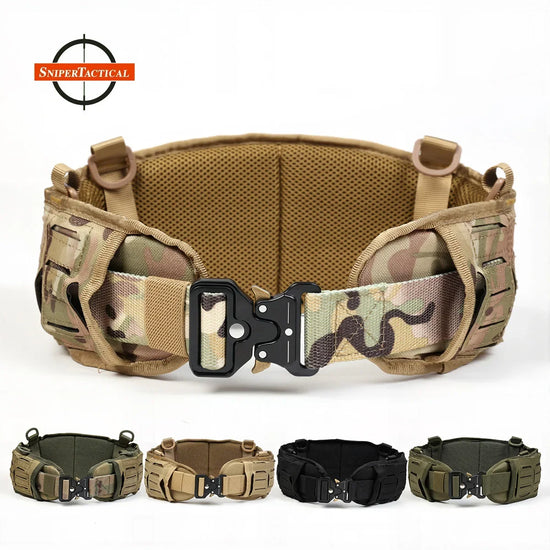 Lightweight Camouflage Tactical Waist Seal Full Set Military Fan Equipment Personalized Weaving Belt Men's Fashion Accessories
